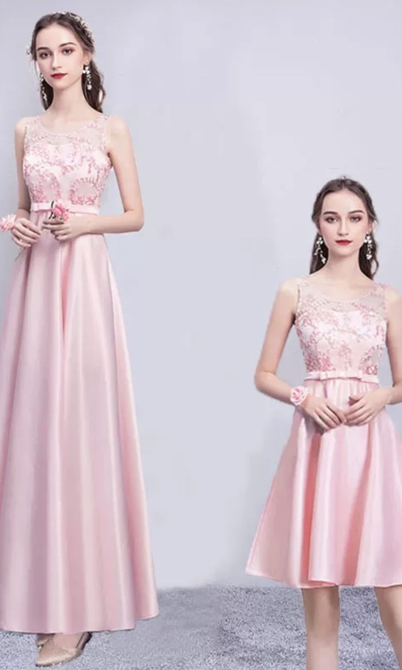 Solid color Evening dress NO.8